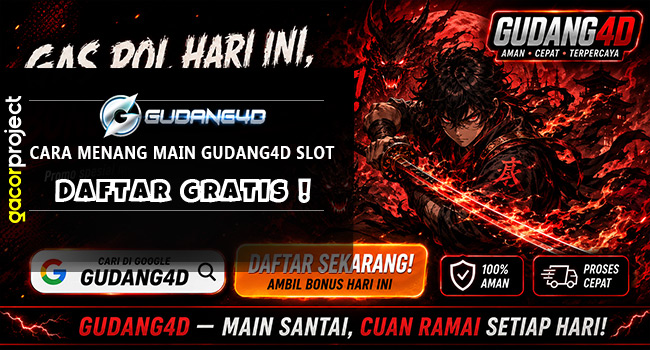 Cara Menang Main Gudang4D Slot